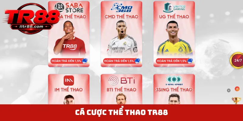 Cá cược thể thao TR88